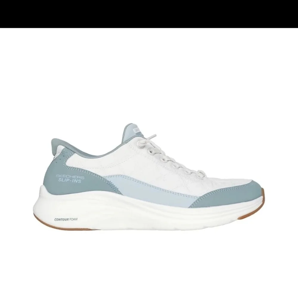 Skechers Women's Contour Foam Slip Ins Sneaker, Sage